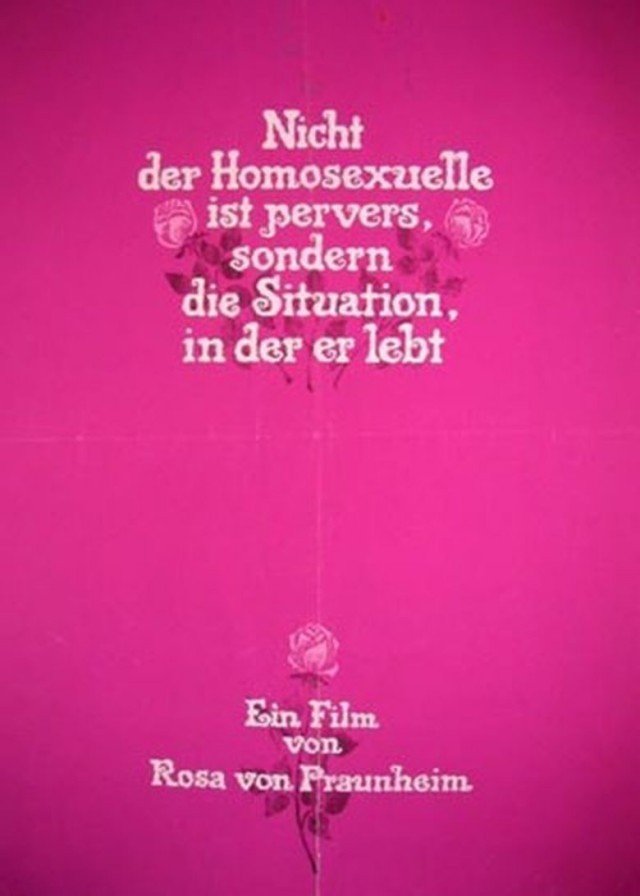 Nicht der Homosexuelle ist pervers, sondern die Situation, in der er lebt [Audio: German]